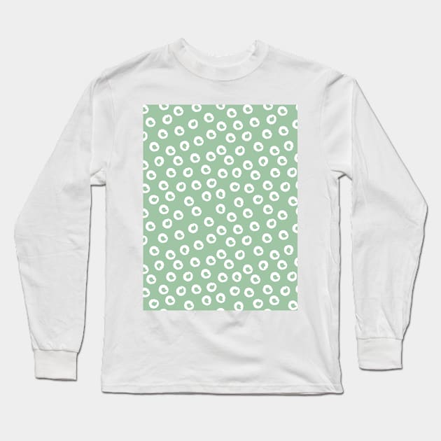 Random circle spots Long Sleeve T-Shirt by DanielK